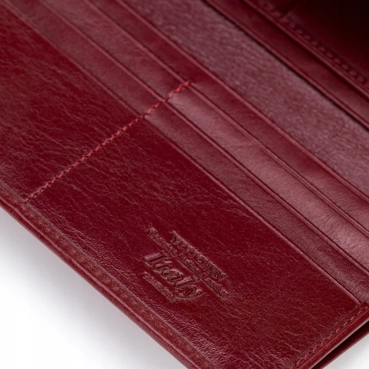 Portfel Wittchen Italy damski 21-1-079-L30 skórzany czerwony