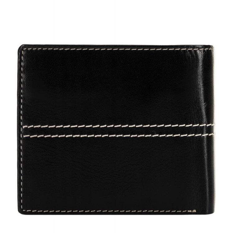 Portfel Wittchen Florence męski 14-1-119-LG1 RFID skórzany czarny