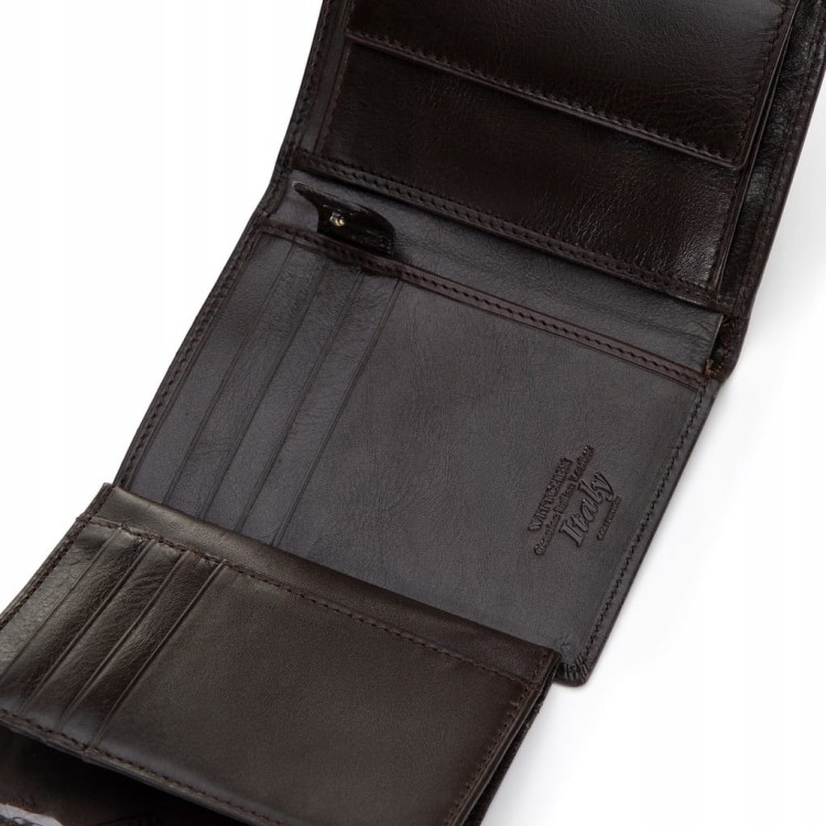 Portfel Wittchen Italy męski 21-1-265-L40 brązowy