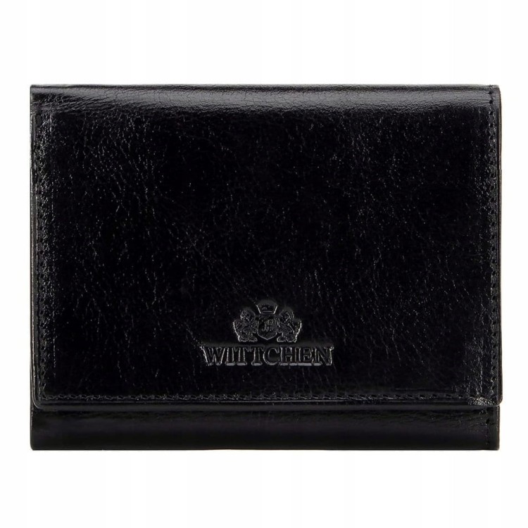 Portfel Wittchen Italy damski 21-1-068-L10 czarny
