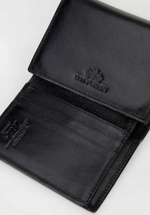 Portfel Wittchen Italy damski 21-1-068-L10 czarny
