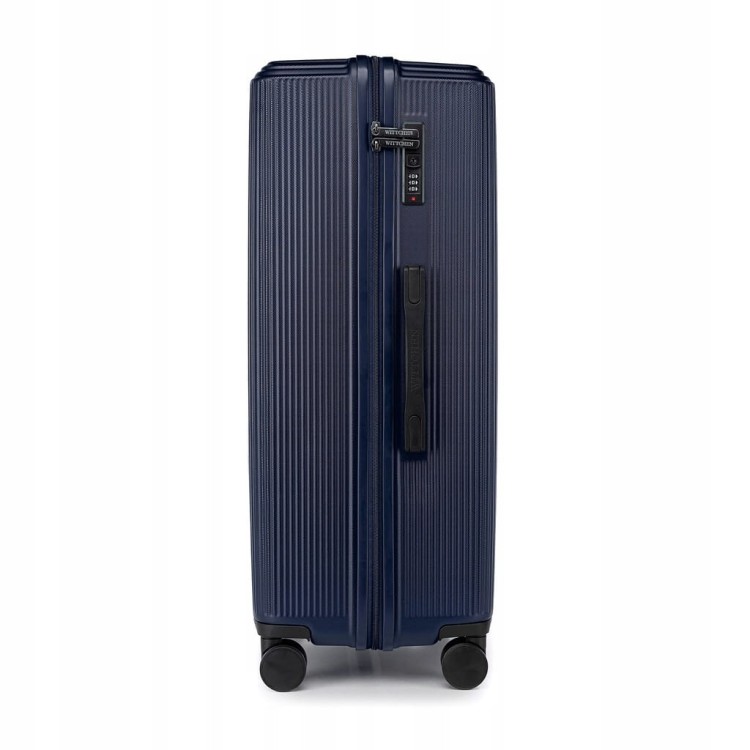 Walizka duża WITTCHEN Stripes Line ABS 56-3A-603-90 granatowa 96L