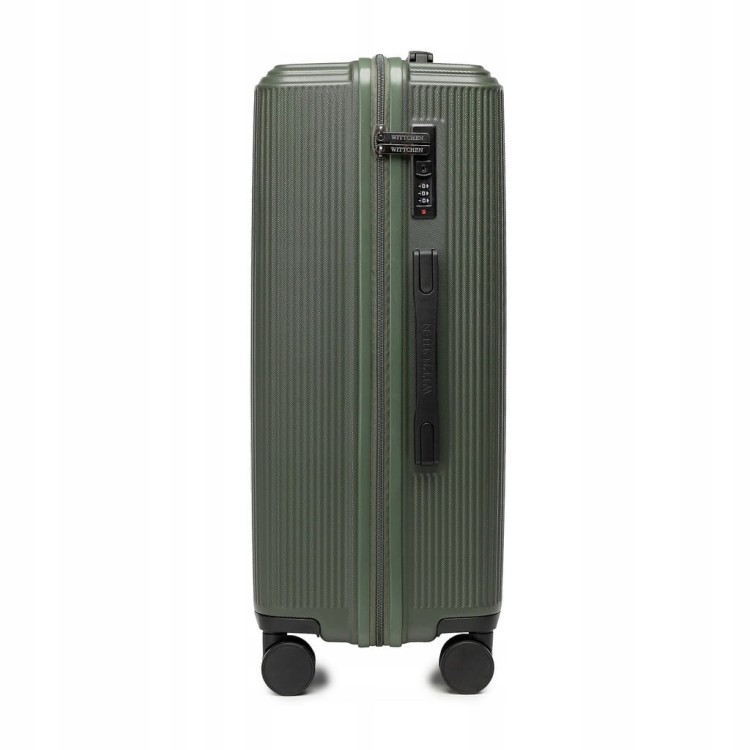 Walizka średnia WITTCHEN Stripes Line ABS 56-3A-602-85 khaki 65L