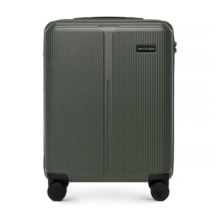 Walizka kabinowa WITTCHEN Stripes Line ABS 56-3A-601-85 khaki 36L