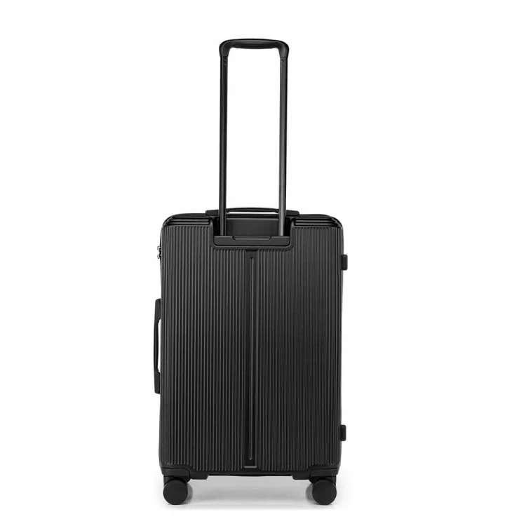 Walizka średnia WITTCHEN Stripes Line ABS 56-3A-602-10 czarna 65L