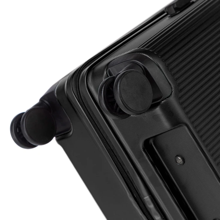 Walizka średnia WITTCHEN Stripes Line ABS 56-3A-602-10 czarna 65L