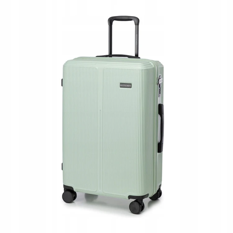 Zestaw walizek Wittchen Stripes Line 56-3A-60S-80P miętowa 36L/65L/96L