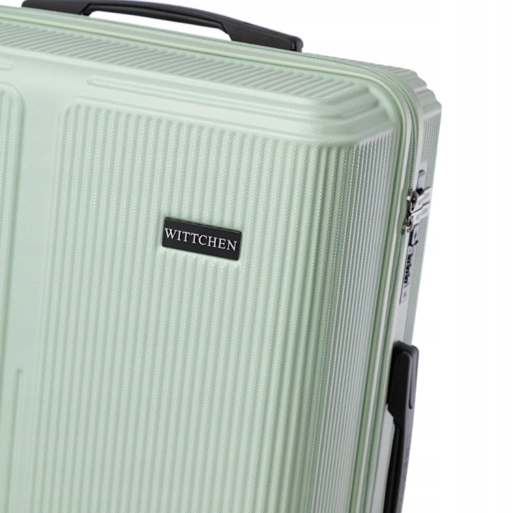 Zestaw walizek Wittchen Stripes Line 56-3A-60S-80P miętowa 36L/65L/96L