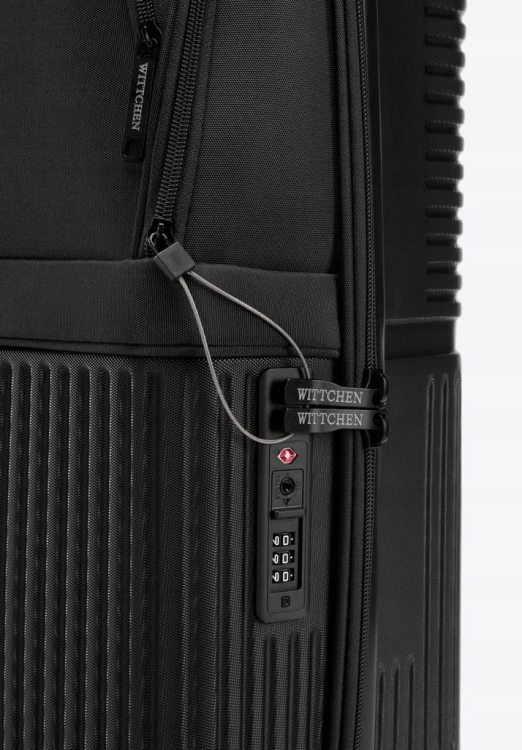 Walizka kabinowa WITTCHEN 56-3S-881-10 AXIS Line z ABS-u i nylonu