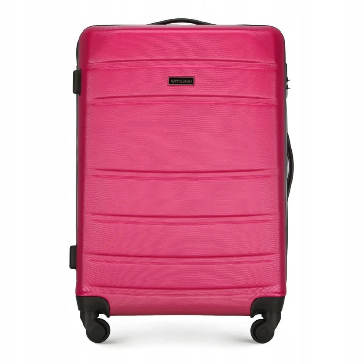 Komplet walizek WITTCHEN GLOBE LINE ABS 56-3A-65K-34 różowy