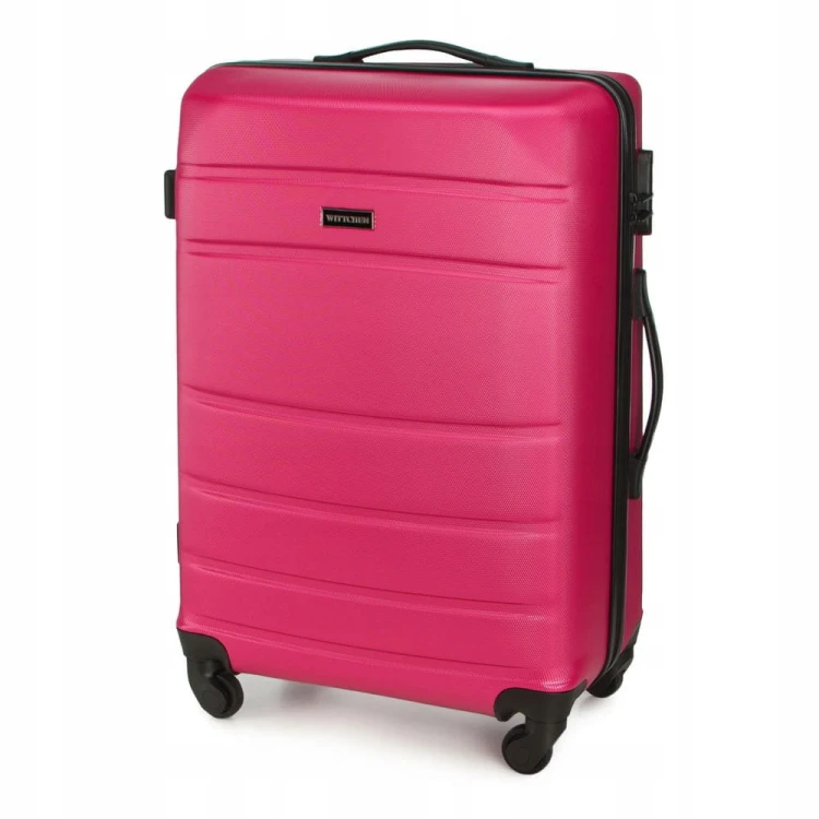 Komplet walizek WITTCHEN GLOBE LINE ABS 56-3A-65K-34 różowy