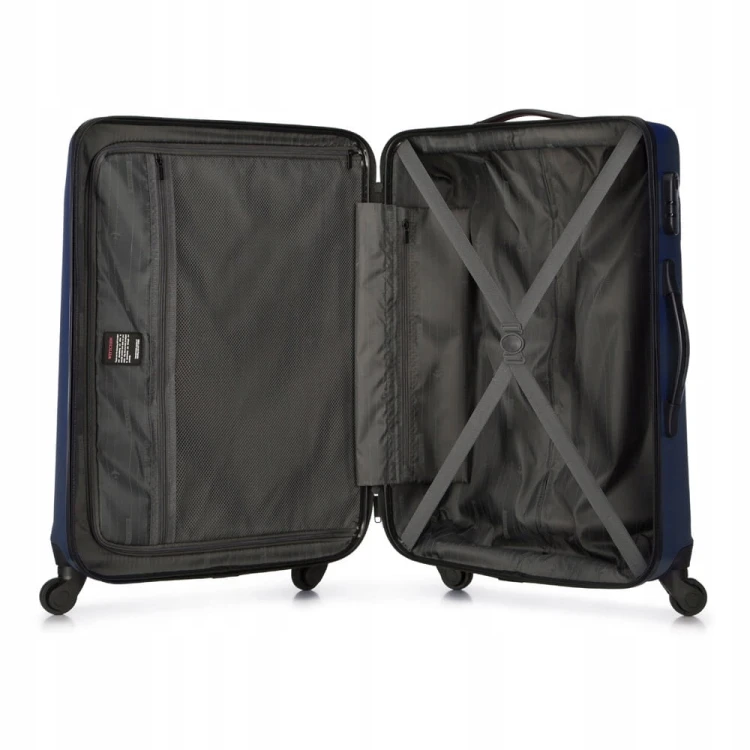 Komplet walizek WITTCHEN GLOBE LINE ABS 56-3A-65K-90 granatowy