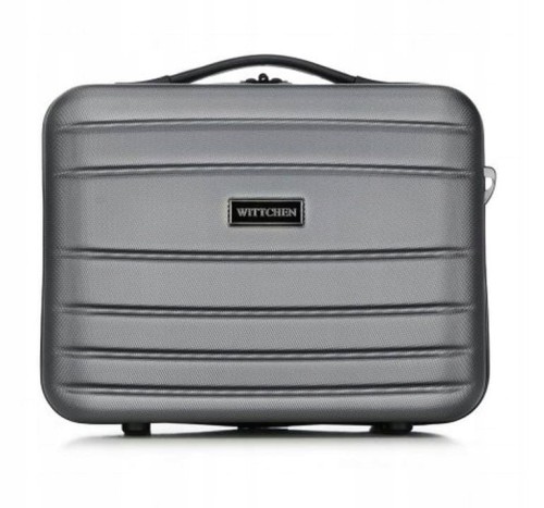 Kosmetyczka Wittchen Globe 56-3A-654-01 szara