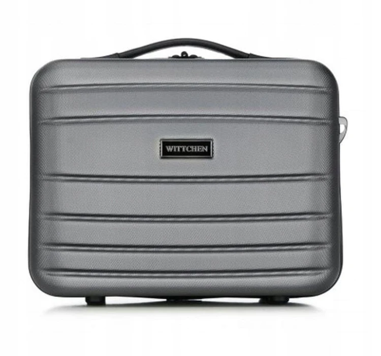 Kosmetyczka Wittchen Globe 56-3A-654-01 szara