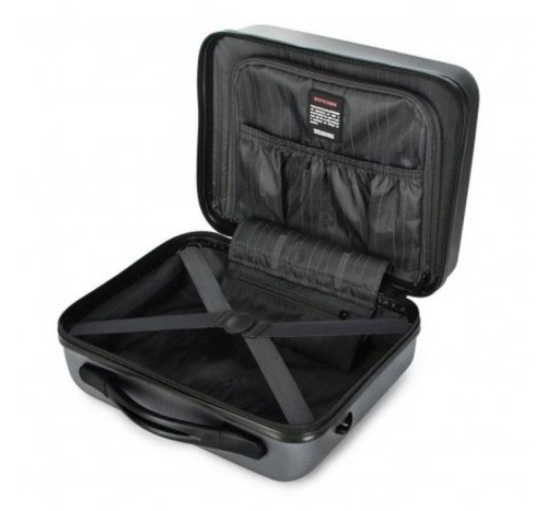 Kosmetyczka Wittchen Globe 56-3A-654-01 szara