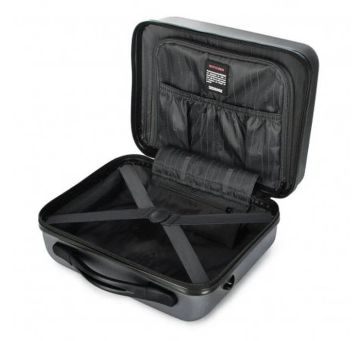 Kosmetyczka Wittchen Globe 56-3A-654-01 szara