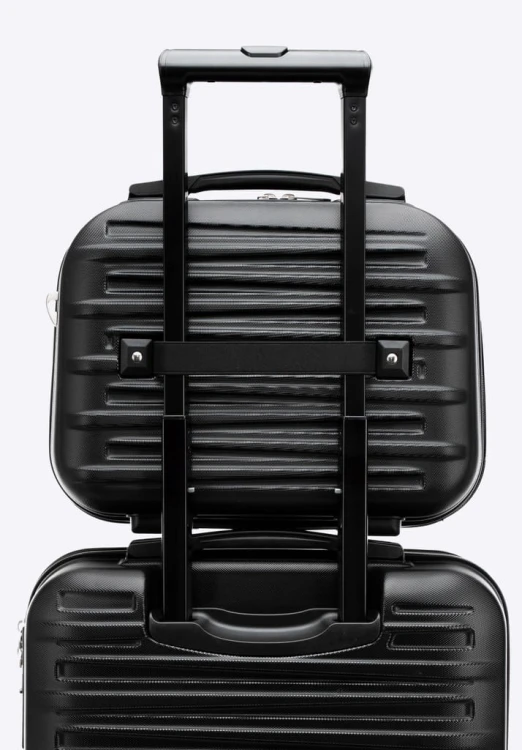 Kosmetyczka Wittchen z ABS-u 56-3A-004-50 żółta