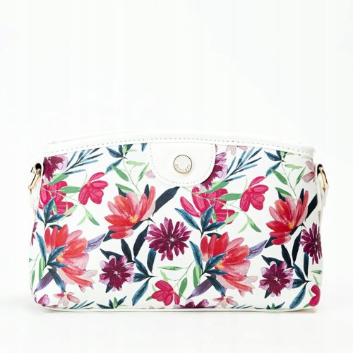 Torebka listonoszka Monnari BAG0490-000 z kwiatowym wzorem