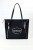 Torebka shopperka Monnari BAG2060-M20 z materiału czarna