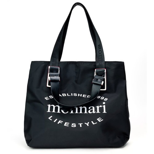 Torebka Monnari shopperka z ekoskóry BAG0350-020 czarna