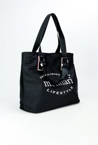 Torebka Monnari shopperka z ekoskóry BAG0350-020 czarna