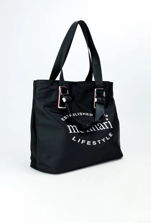 Torebka Monnari shopperka z ekoskóry BAG0350-020 czarna