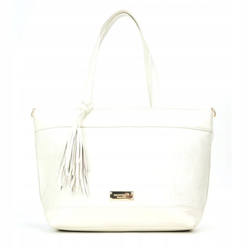 Torebka shopperka Monnari BAG1860-M00 biała
