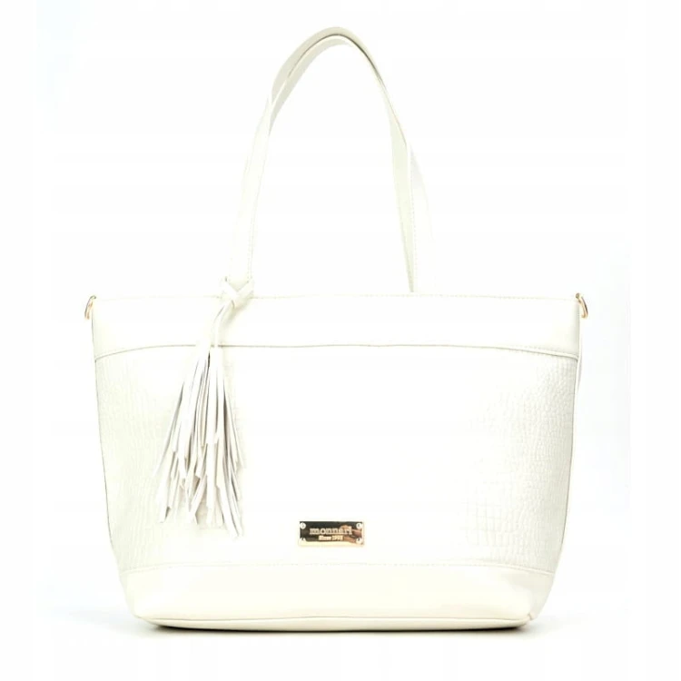 Torebka shopperka Monnari BAG1860-M00 biała