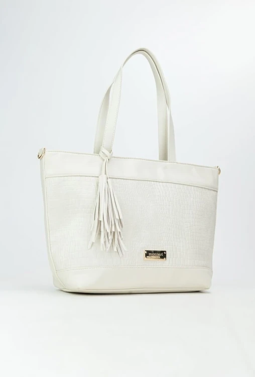 Torebka shopperka Monnari BAG1860-M00 biała