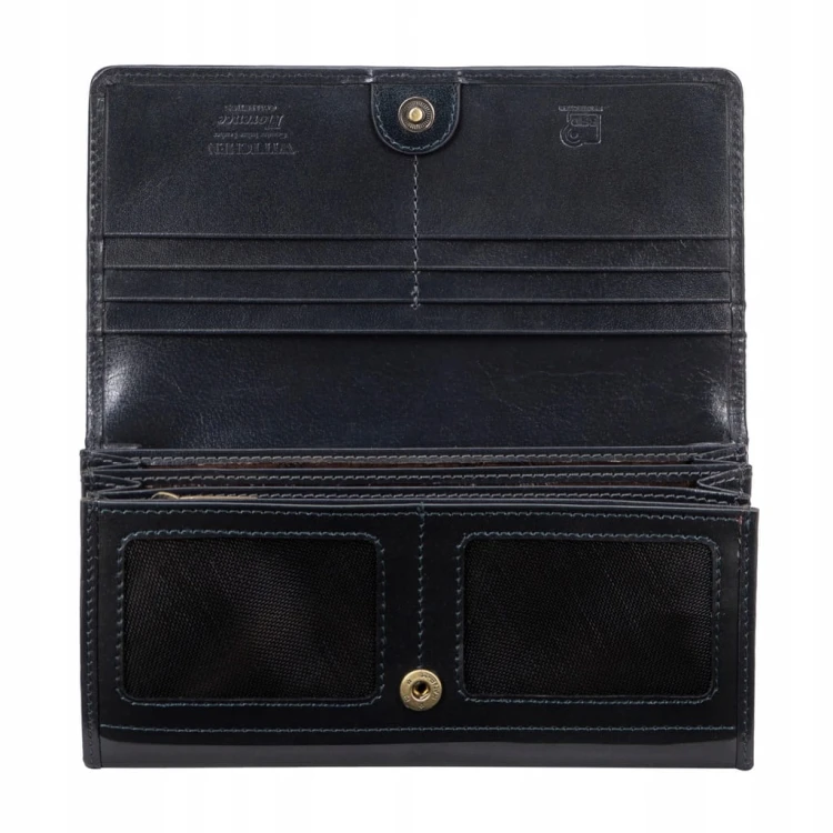 Portfel Wittchen Florence damski 14-1l-052-8A ciemny szary