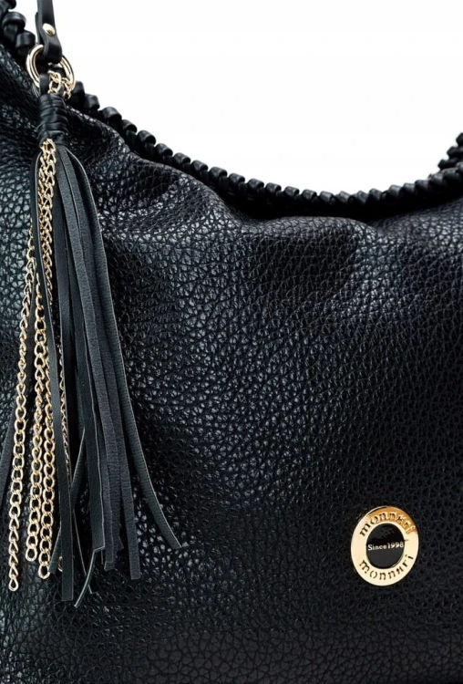 Torebka Monnari BAG1330-020 worek czarna
