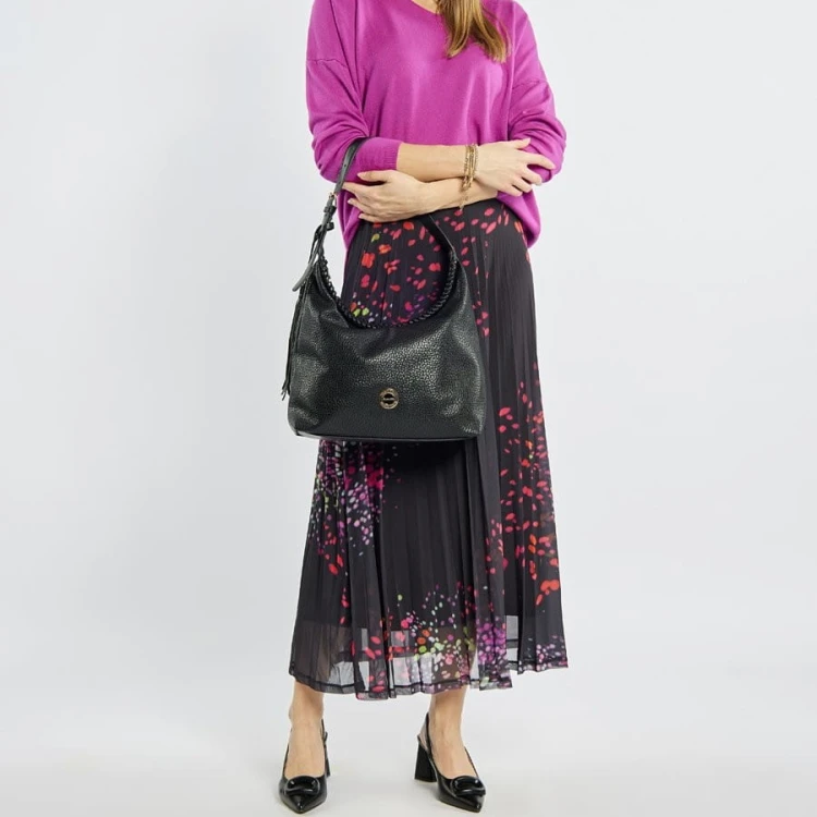 Torebka Monnari BAG1330-020 worek czarna