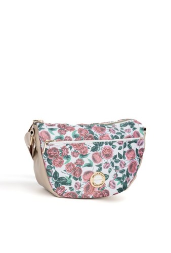 Torebka listonoszka Monnari BAG2100-M15 z kwiatowym wzorem