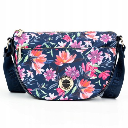 Torebka listonoszka Monnari BAG2100-M13 z kwiatowym wzorem