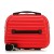 Kosmetyczka Wittchen Groove Line 56-3A-314-35 czerwona