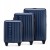 Zestaw walizek WITTCHEN ABS 56-3A-50S-90 granatowy