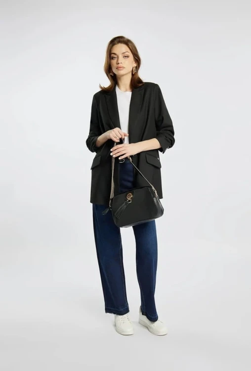 Torebka listonoszka crossbody Monnari BAG1880-020 czarna