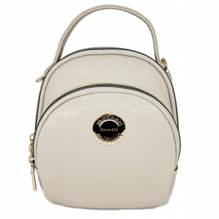Torebka listonoszka Monnari BAG4810-M15 jasny beż