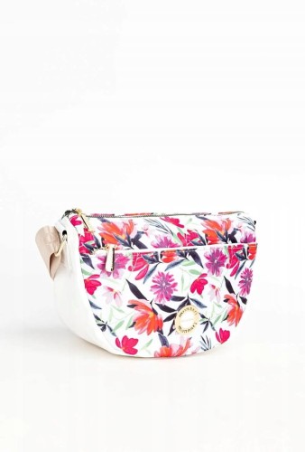 Torebka listonoszka Monnari BAG2100-000 z kwiatowym wzorem