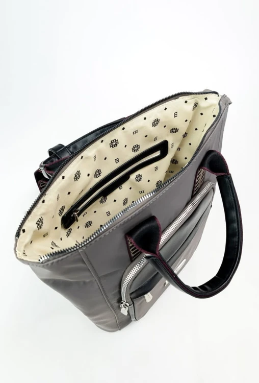Plecak-torba 2 w 1 damski Monnari BAG1980-M19 szary