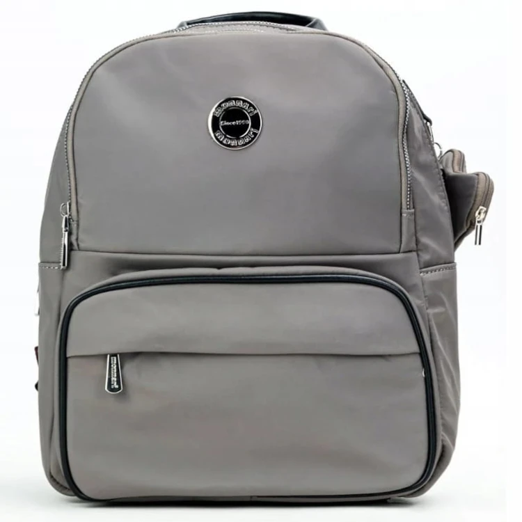 Plecak damski Monnari BAG1930-M19 szaro-beżowy