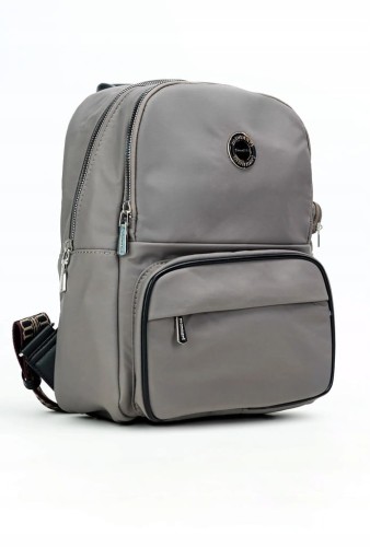 Plecak damski Monnari BAG1930-M19 szaro-beżowy