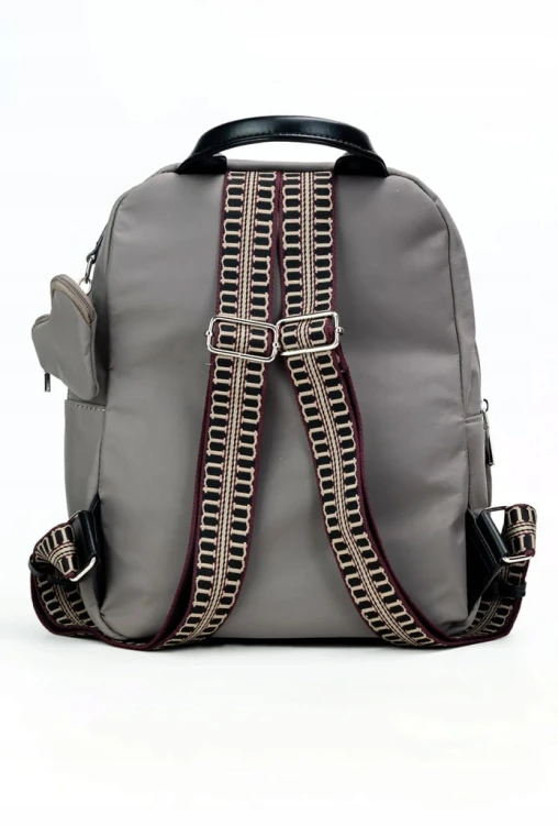Plecak damski Monnari BAG1930-M19 szaro-beżowy