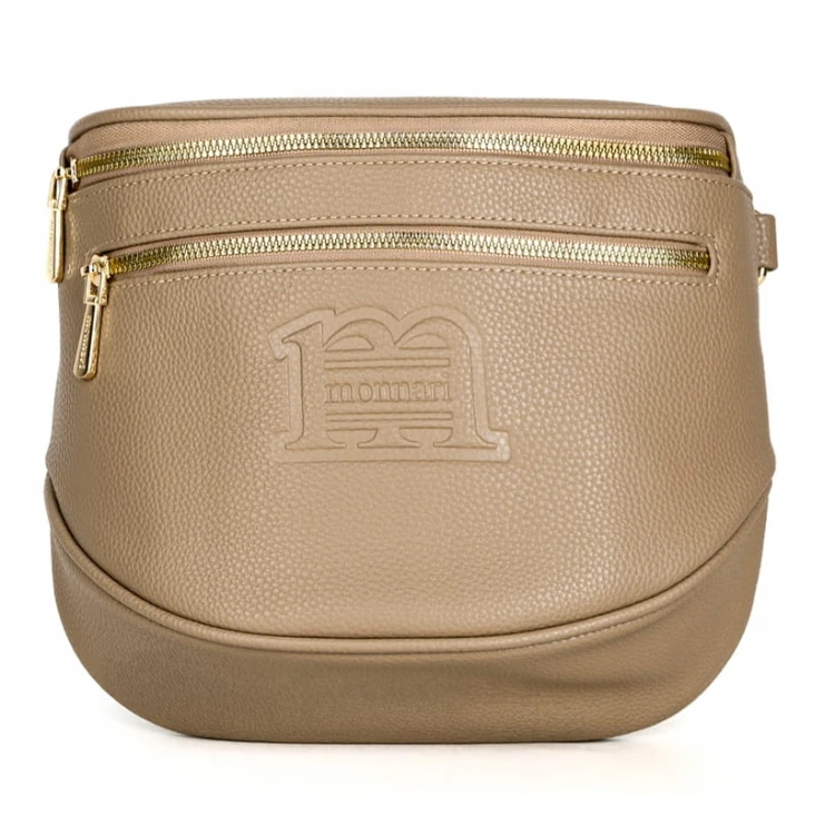 Torebka nerka listonoszka Monnari BAG4040-015 beżowa