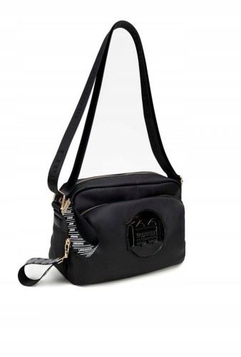 Torebka listonoszka crossbody Monnari BAG4350-020 czarna