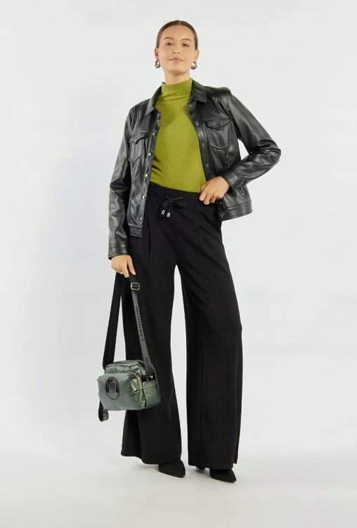 Torebka listonoszka crossbody Monnari BAG4350-M08 zielona