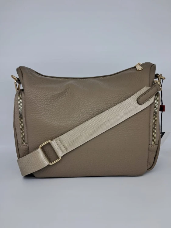 Torebka listonoszka Monnari BAG4430-015 szaro-bezowa