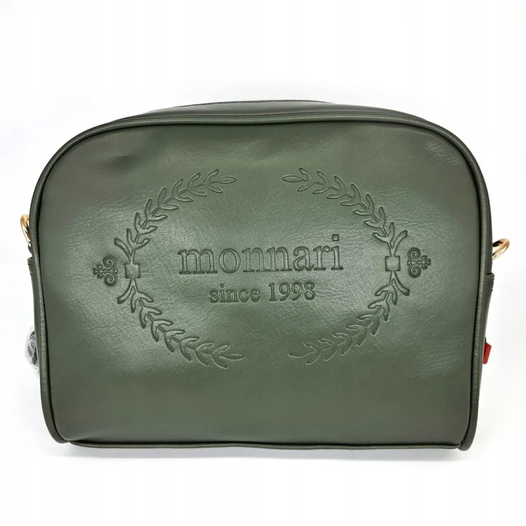Torebka listonoszka crossbody Monnari BAG4110-008 zielone croco