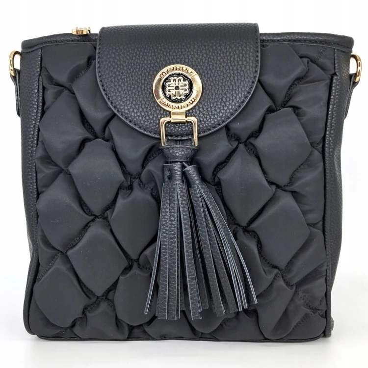 Torebka listonoszka Monnari BAG4710-020 czarna