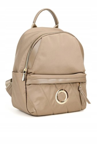Plecak damski Monnari BAG5380-015 ciemny beż
